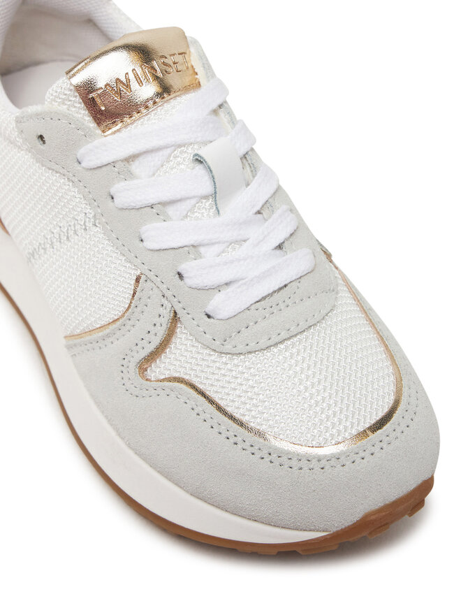 TWINSET Snīkeri TWINSET 251GCJ014 Écru