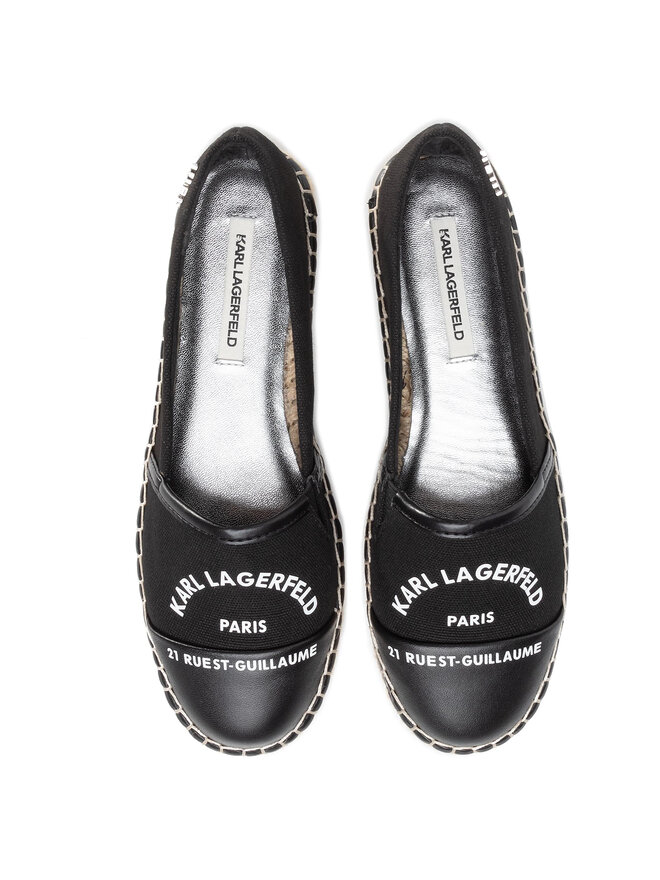 KARL LAGERFELD Espadrilles KARL LAGERFELD KL80108 Fekete