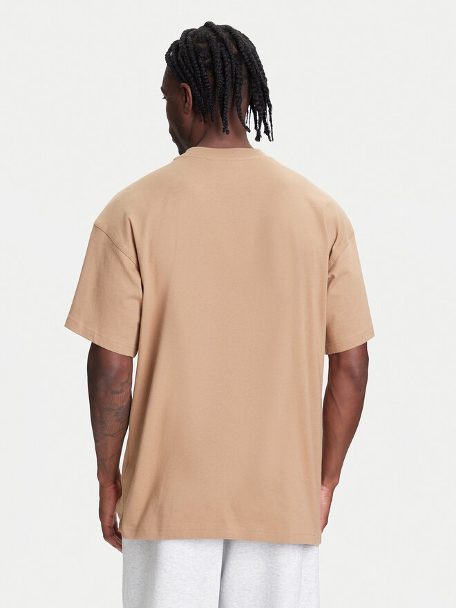 adidas adidas Футболка Trefoil Essentials JV5944 Бежевий Oversize