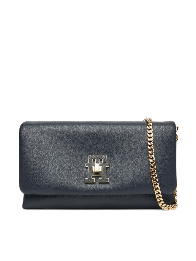 Tommy Hilfiger Kabelka Tommy Hilfiger Th Modern Mini Crossover AW0AW17462 Tmavomodrá