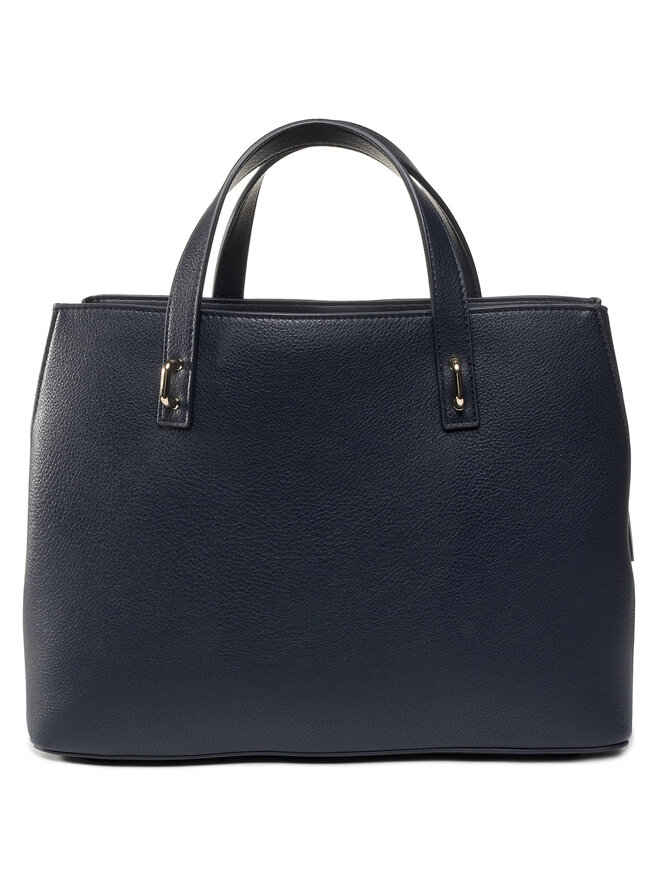 Handtasche Tommy Hilfiger Charming Tommy Med Work Bag AW0AW08158 Dunkelblau eschuhe