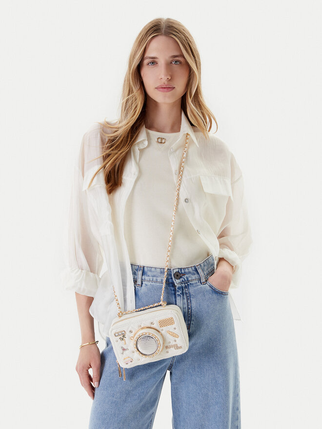 Aldo Handtasche Aldo Caamy 13989668 Weiß