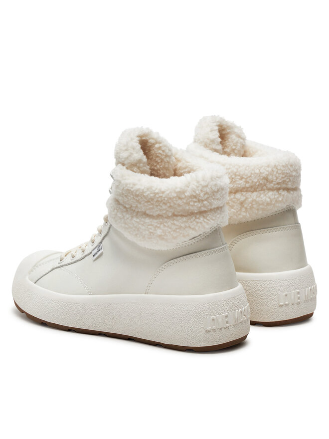 LOVE MOSCHINO Μποτάκια LOVE MOSCHINO JA15175G1LIAG10A Εκρού