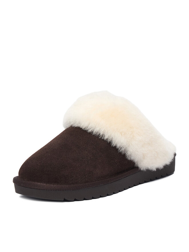 Badura Hausschuhe Badura EO-MADISON-TS6333-01 Dunkelbraun