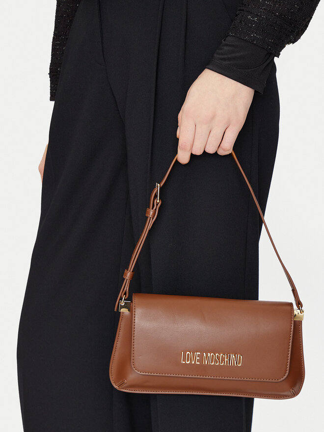 LOVE MOSCHINO Τσάντα LOVE MOSCHINO JC4058PP1MLO0201 Καφέ