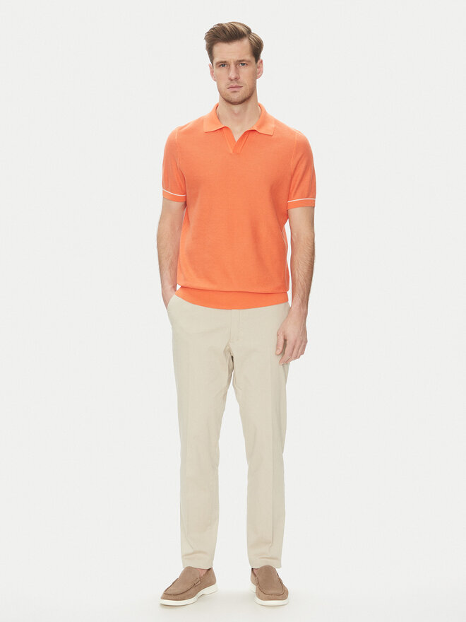 BOSS BOSS Поло H-Jianluca 50537654 Оранжевий Regular Fit