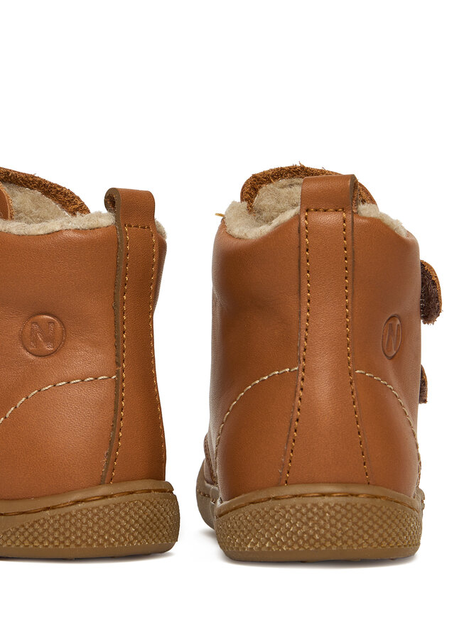 Naturino Gležnjarji Naturino Bubble Wide Vl 2502448-01-0D06 Rjava