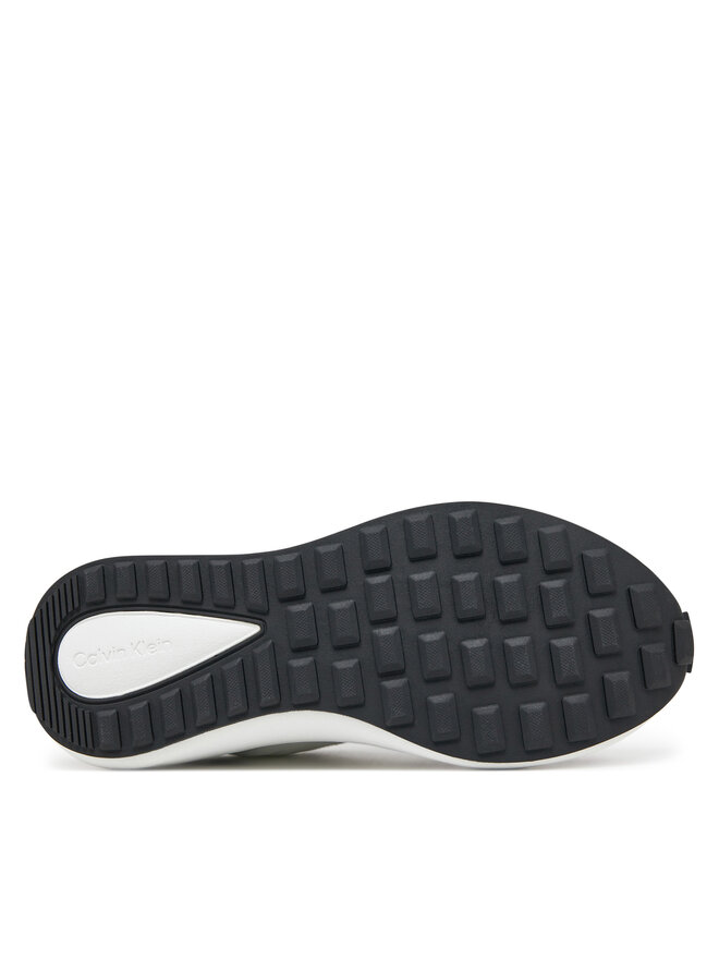Calvin Klein Jeans Сникърси Calvin Klein Jeans Athleisure Runner Laceup Mix Wn YW0YW01774 Бял