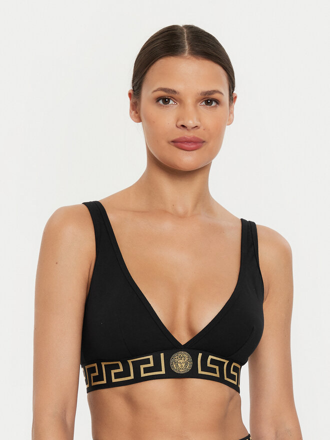 Versace Versace Bralette-BH AUD01047 1A10011 Schwarz