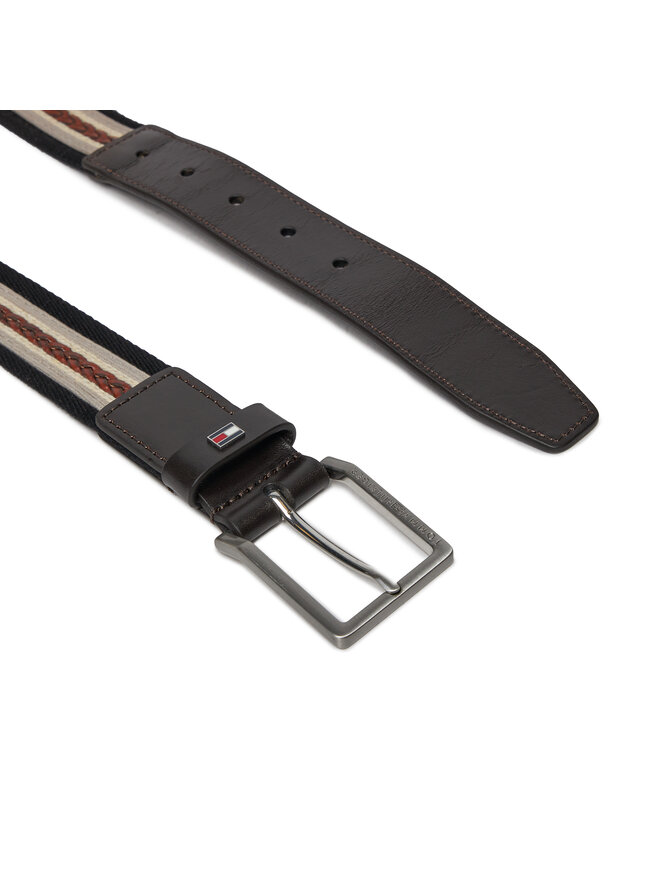Tommy Hilfiger Ζώνη Ανδρική Tommy Hilfiger Oliver Webbing 3.5 AM0AM12049 Γκρι