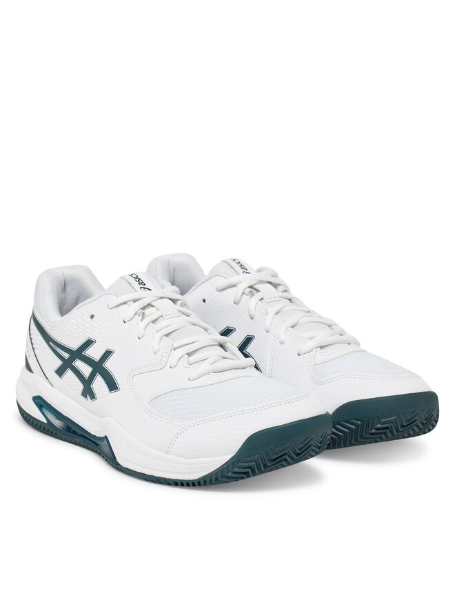 Asics Buty do tenisa Asics Gel-Dedicate 8 Clay 1041A448 Biały