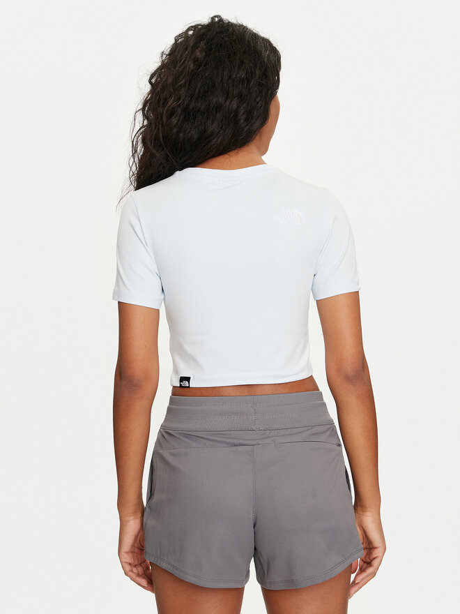 The North Face The North Face Póló NF0A55AO Kék Cropped Fit