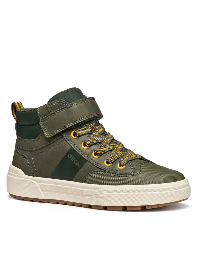 Geox Sneakers Geox J Weemble Boy J56HAA 0MEFU C3009 S Dunkelgrün