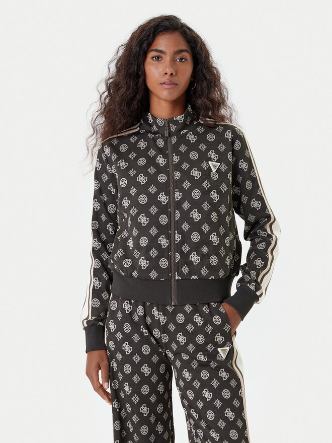 Guess Guess Sweatshirt V5YQ07 K0282 Grün Regular Fit