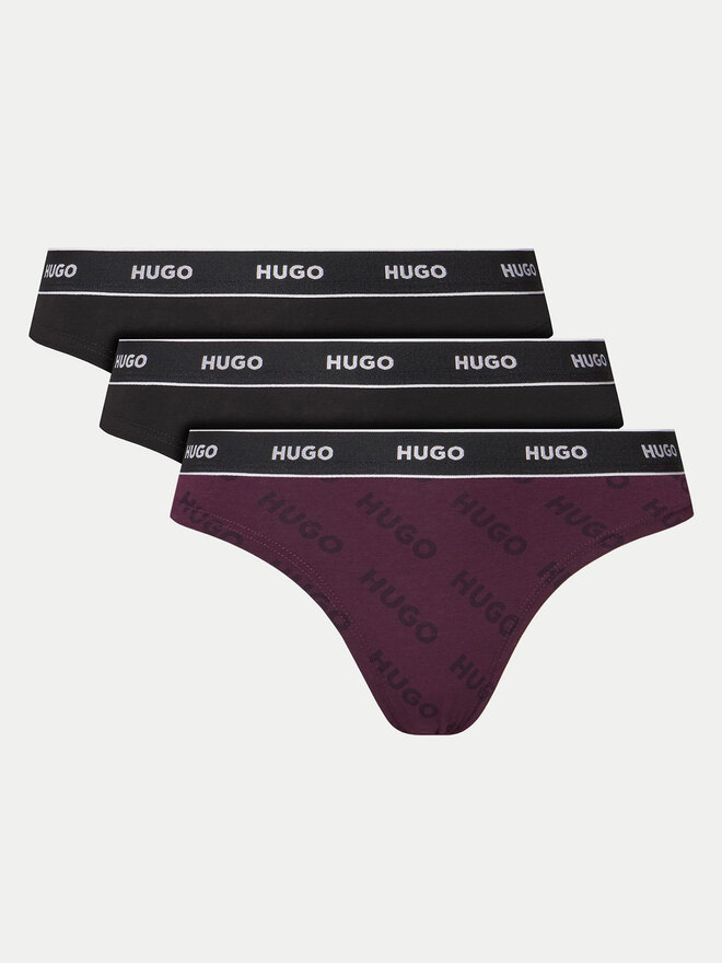 HUGO Hugo Набір з 3 пар стрінгів 50495870 Кольоровий