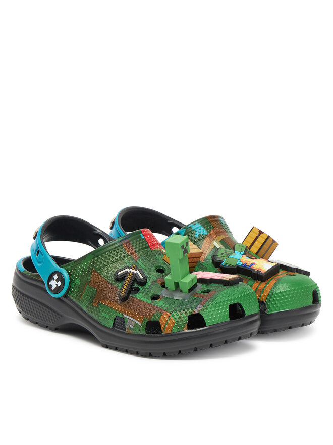 Crocs Klapki Crocs Minecraft Cls Clg K 210830 Kolorowy