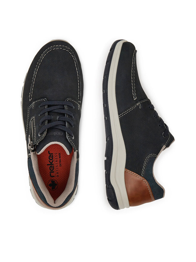 Rieker Pantofi Rieker 03603-14 Bleumarin