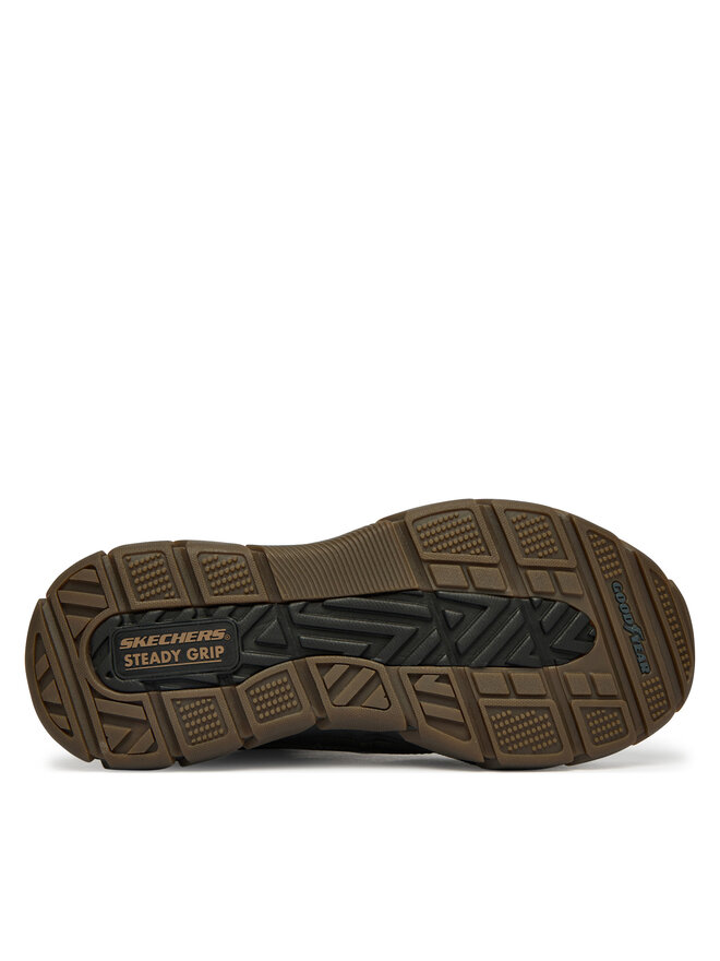 Skechers Schnürschuhe Skechers Respected - Swamper 256026/OLBR Braun