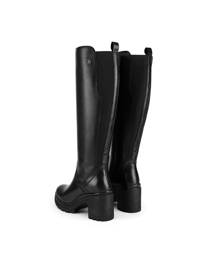 U.S. Polo Assn. Čižmy U.S. Polo Assn. ELLA001W/DLE1 Čierna