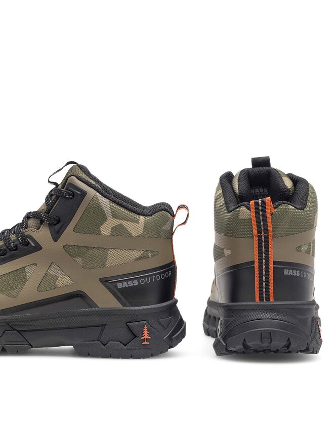 BASS OUTDOOR Schnürstiefeletten BASS OUTDOOR BA22T001 Khakifarben