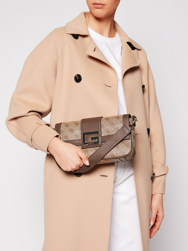Guess Geantă Guess Brightside (Sl) HWSL75 80190 Maro