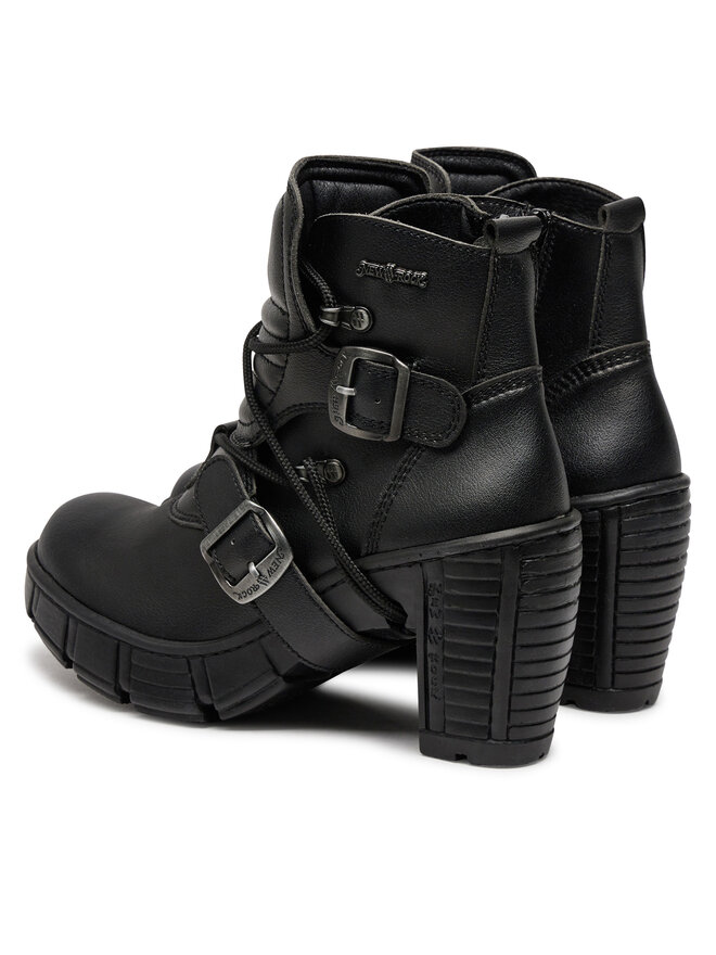 NEW ROCK Черевики NEW ROCK M-TRCASCO004-V2 Чорний