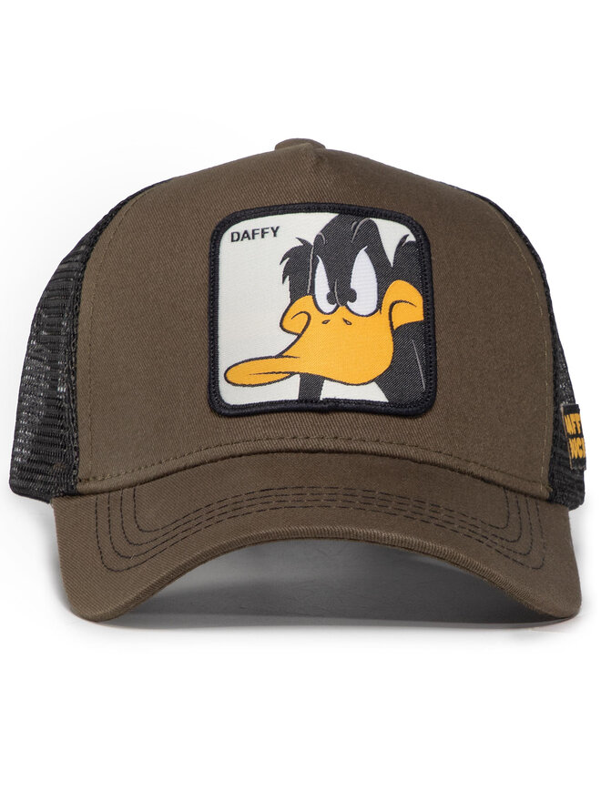 Capslab Czapka z daszkiem Capslab Looney Tunes Daffy Duck CL/LOO/1/DAF2 Zielony