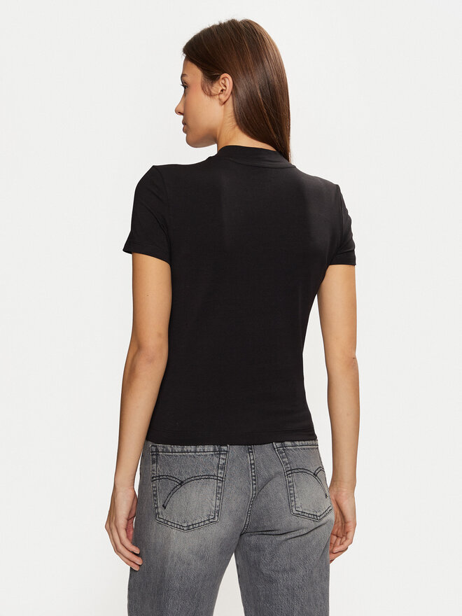 Guess Guess Marškinėliai W5RI15 J1314 Juoda Regular Fit