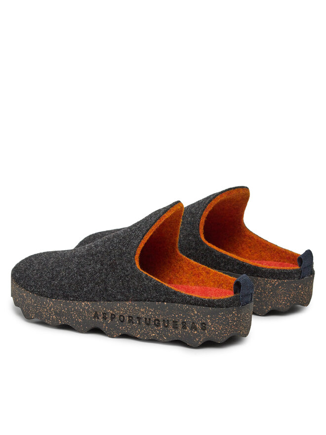 Asportuguesas Тапочки Asportuguesas Come P018023073 Чорний