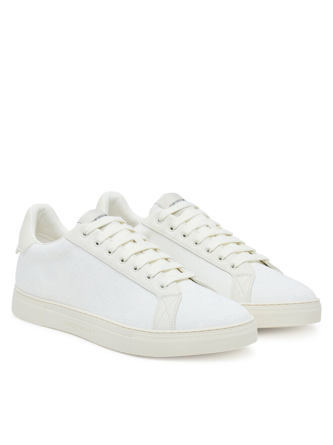 Emporio Armani Снікерcи Emporio Armani EM003843 AF20003 M0107 Білий