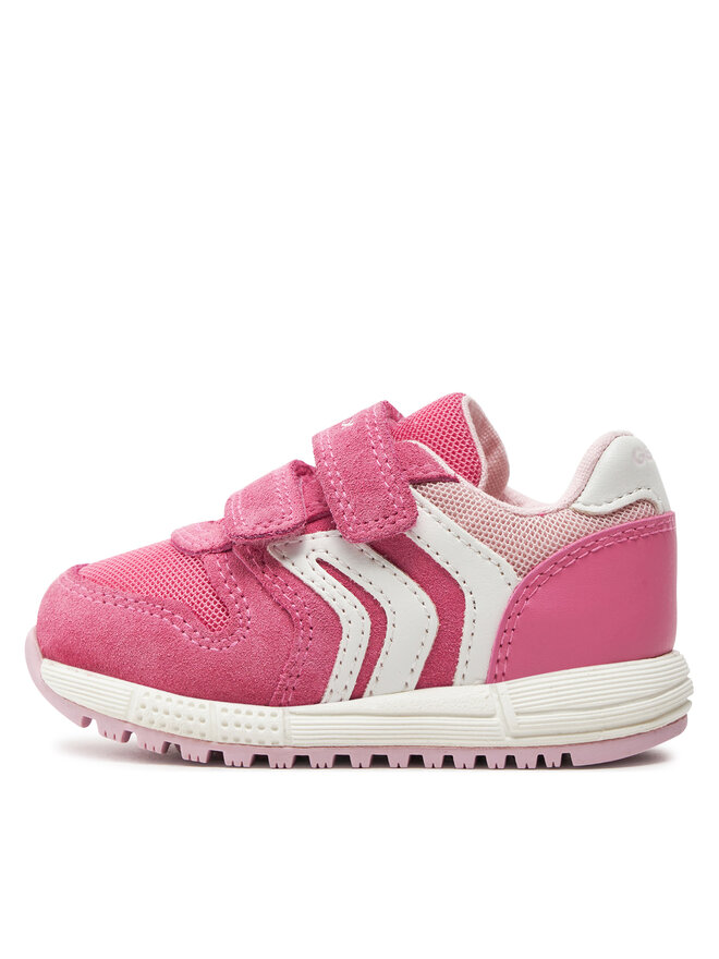 Geox Sneakersy Geox B Alben Girl B453ZA 02214 C8006 M Růžová