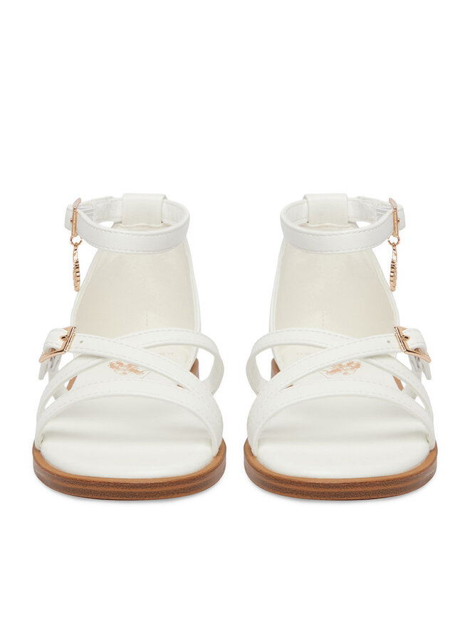 U.S. Polo Assn. Босоніжки U.S. Polo Assn. EO-ANGE001K/6Y1 Білий