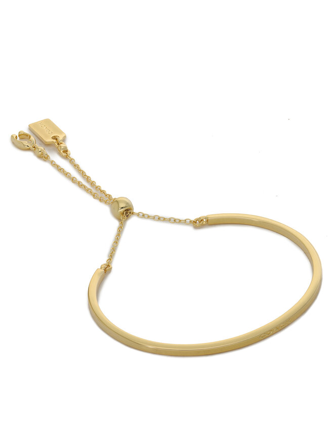 Coach Βραχιόλι Coach Slider Bangle Bracelet 37440610GLD710 Χρυσό