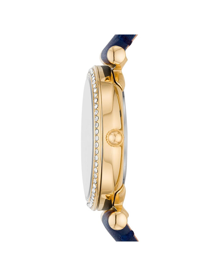Fossil Zegarek Fossil Carlie Mini ES5017 Granatowy