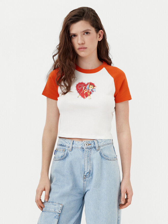 HUGO HUGO Camiseta Dorra 50533973 Naranja Regular Fit