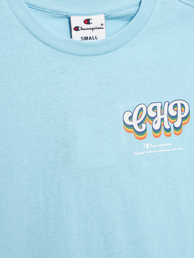 Champion Champion T-Shirt 306374 Himmelblau Regular Fit