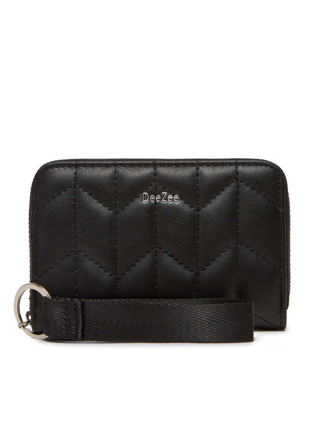 DeeZee Голям дамски портфейл DeeZee W22062 Черен