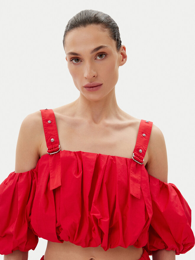 PINKO PINKO Felső 105176 A2LD Piros Regular Fit