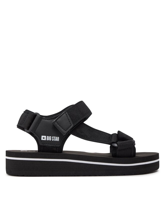 Big Star Shoes Sandały Big Star Shoes NN274A532 Czarny