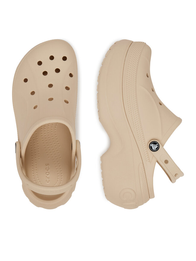 Crocs Şlapi Crocs BELLA CLOG 210062-11S Bej