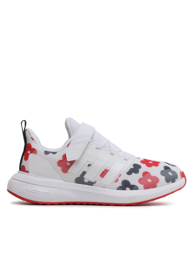adidas Снікерcи adidas Fortarun 2.0 Cloudfoam Sport Running Elastic Lace Top Strap Shoes GZ9754 Білий