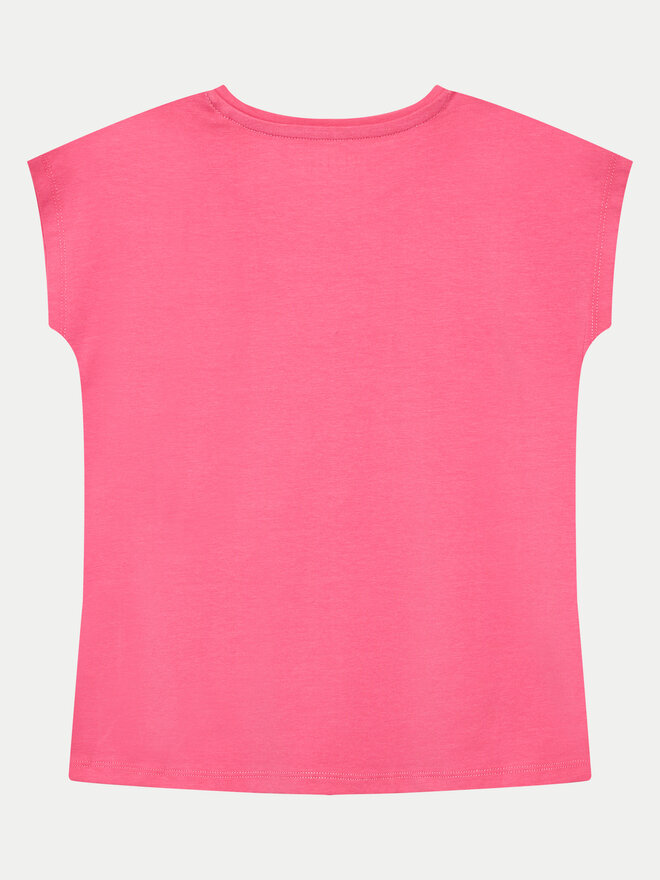 Guess Guess Marškinėliai J4GI21 K6YW4 Rožinė Boxy Fit