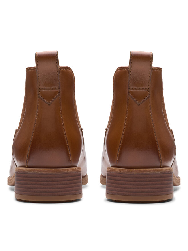 Clarks Bokacsizma Clarks Havisham Top 26178718 Barna