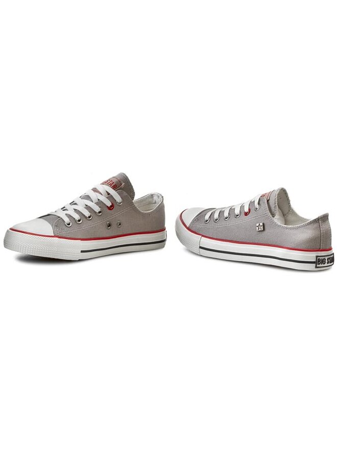 Big Star Shoes Кеди Big Star Shoes T274029 Сірий