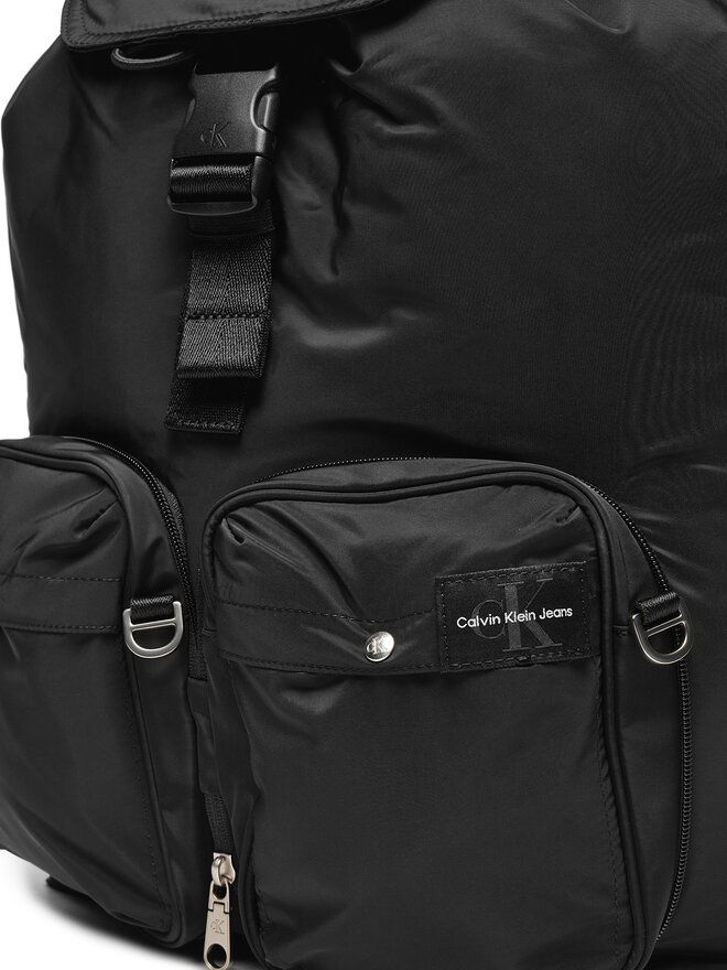 Calvin Klein Jeans Раница Calvin Klein Jeans Packable Flap K50K512547 Черен