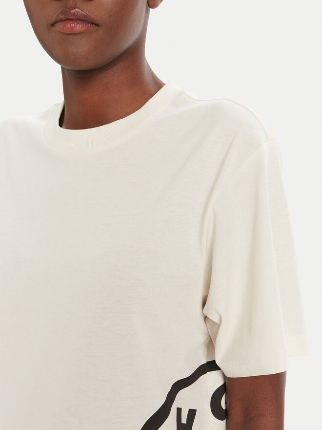 HUGO HUGO Camiseta Vintage 50545053 Écru Loose Fit