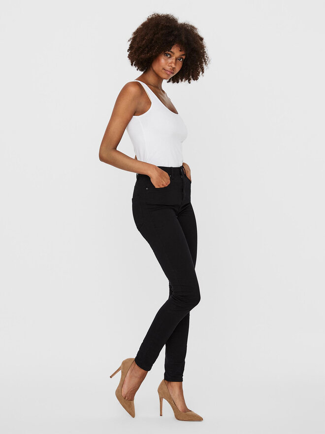 Vero Moda Vero Moda Τοπ Maxi 10185110 Λευκό Regular Fit