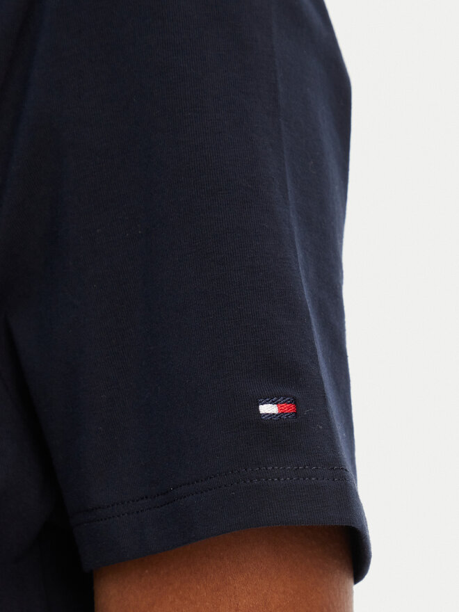 Tommy Hilfiger Tommy Hilfiger Marškinėliai 1985 WW0WW37877 Tamsiai mėlyna Regular Fit