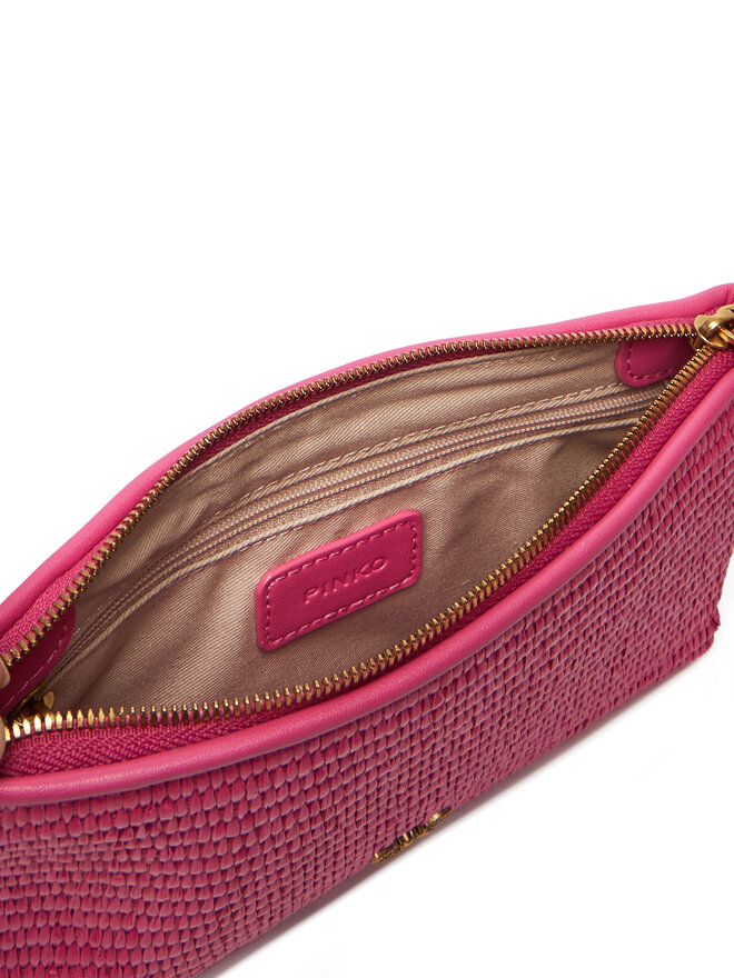 PINKO Kabelka PINKO Flat Horizontal Mini PE 25 PCPL 104277 A2CF Růžová