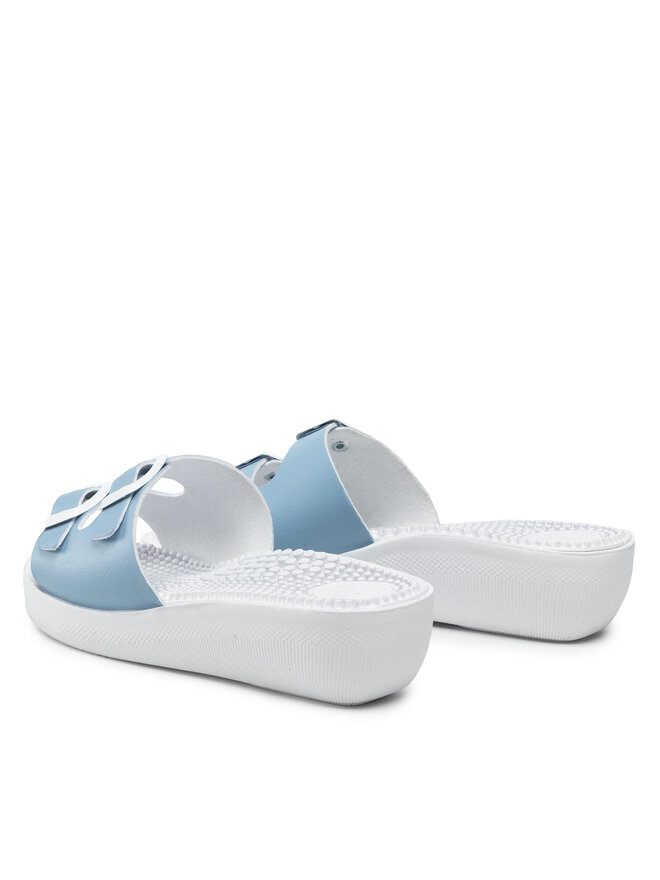 Mules sandales de bain Saniflex 1024 6 Bleu chaussures